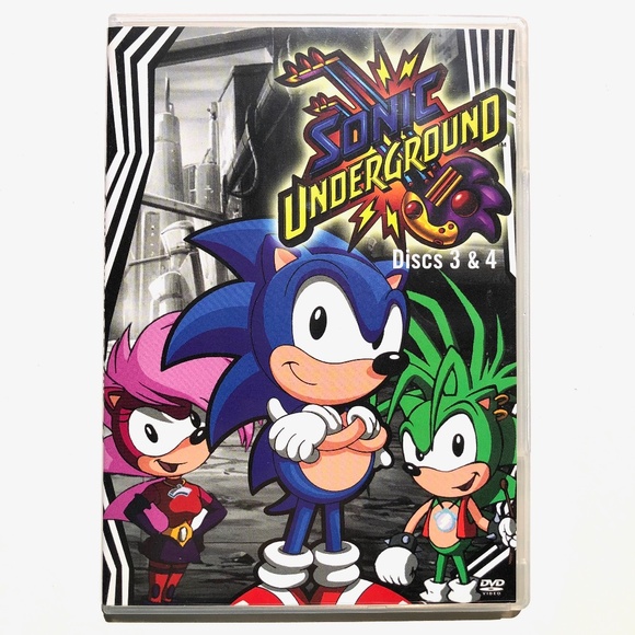 Sonic Underground DVD Anime Television Series 2007 826663106251 CD Soundtrack - Picture 10 of 15